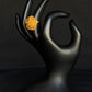 22K Gold Floral Statement Ring - Intricate Handcrafted Design