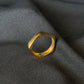 22K Gold Ladies Ring with Unique Geometric Shape