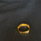 22K Gold Ladies Ring with Unique Geometric Shape