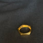 22K Gold Ladies Ring with Unique Geometric Shape