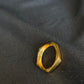 22K Gold Ladies Ring with Unique Geometric Shape