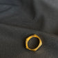 22K Gold Ladies Ring with Unique Geometric Shape