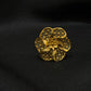22K Gold Floral Filigree Ring - Elegant Traditional Jewelry