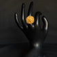 22K Gold Traditional Floral Ring - Handcrafted Elegant Design