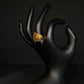 22K Gold Openwork Dome Ladies Ring.