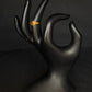 22K Gold Knot Ring - Minimalist & Elegant Design