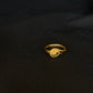22K Gold Knot Ring - Minimalist & Elegant Design