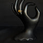 22K Gold Shell Design Ring - Minimalist & Elegant
