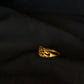 22K Gold Intertwined Knot Ring - Symbolic & Elegant Design