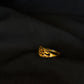 22K Gold Intertwined Knot Ring - Symbolic & Elegant Design