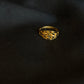 22K Gold Intertwined Knot Ring - Symbolic & Elegant Design
