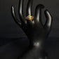 22K Gold Intertwined Ring- Symbolic & Elegant