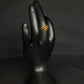 22K Gold Ladies Ring with Ornate Detailing.