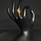 22K Gold Ladies Ring with Abstract Design.