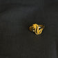 22K Gold Ladies Ring with Abstract Design.