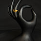 22K Gold Ladies Ring with Interwoven Band Design.