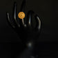 22K Gold traditional Round Floral Ring - Traditional & Elegant Design