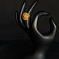 22K Gold traditional Round Floral Ring - Traditional & Elegant Design