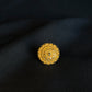 22K Gold traditional Round Floral Ring - Traditional & Elegant Design