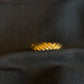 22K Gold Ladies Ring with Twisted Band Design.