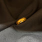 Gents  22K Gold Diagonal Cross-Hatch Ring | Textured Fashion Signet