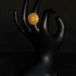 22K Gold Filigree Dome Ring - Exquisite Handcrafted Detail