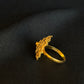 22K Gold Filigree Dome Ring - Exquisite Handcrafted Detail