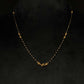 22K Gold and Black Bead Mangalsutra Necklace