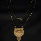 22K Gold Mangalsutra with Detailed Pendant