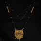 22K Gold Mangalsutra with Elaborate Heritage Pendant