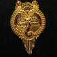 22K Gold Long Mangalsutra with Elaborate Peacock Pendant