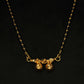 22K Yellow Gold Beaded Mangalsutra