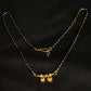 22K Yellow Gold Beaded Mangalsutra