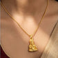 22KT Gold Radha Krishna Pendant | Eternal Love Spiritual Jewelry