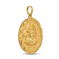 Title:PSJ 22KT Gold Lord Shiva Pendant | Mahadev Spiritual Gold Jewelry