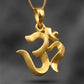 22KT Yellow Gold Lord Ganesha Oval Pendant | Religious Gold Jewelry