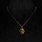 22K Gold Om Pendant - Sacred Symbol of Peace & Harmony (Without Chain)