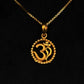 22K Gold Om Pendant – Spiritual and Elegant Design for Daily Wear