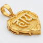 22KT Yellow Gold Lord Ganesha Pendant | Divine Vinayaka Religious Jewelry