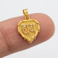 22KT Yellow Gold Lord Ganesha Pendant | Divine Vinayaka Religious Jewelry