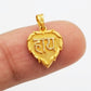 22KT Yellow Gold Lord Ganesha Pendant | Divine Vinayaka Religious Jewelry