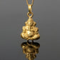 22KT Gold Lord Hanuman Pendant | Bajrangbali Devotional Gold Locket