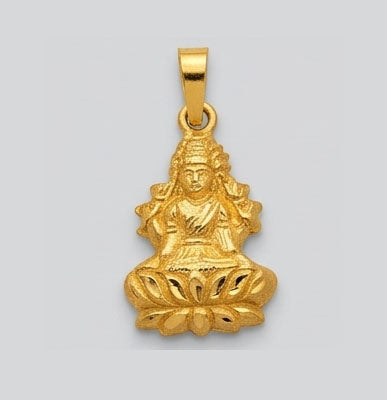 22KT Gold Sai Baba Pendant | Shirdi Sai Devotional Gold Jewelry