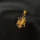 22K Gold Goddess Durga Pendant – Intricately Designed Spiritual Charm for Daily and Festive Wear