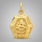 22KT Gold Goddess Lakshmi Pendant | Wealth & Prosperity Religious Jewelry