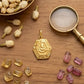 22KT Gold Goddess Lakshmi Pendant | Wealth & Prosperity Religious Jewelry