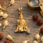 PSJ 22KT Yellow Gold Khanda Pendant | Sikh Religious Symbol Jewelry