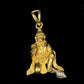 PSJ 22KT Yellow Gold Khanda Pendant | Sikh Religious Symbol Jewelry