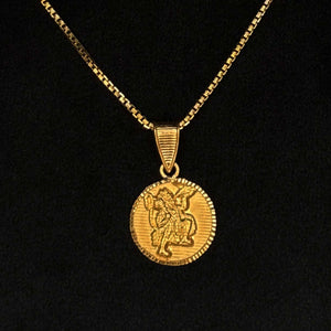 22K Gold Hanuman Pendant (Without Chain)