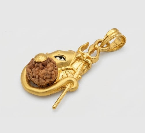Divine 22KT Gold Shirdi Sai Baba Pendant | Spiritual Gold Locket